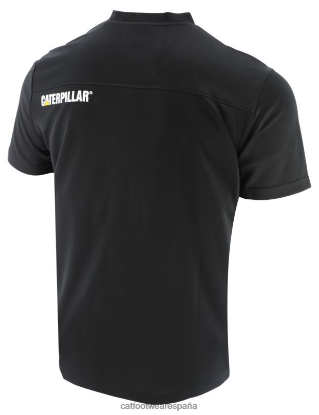 Caterpillar camiseta de manga corta coolmax negro hombres 4JJT8218 | tops y ropa de abrigo