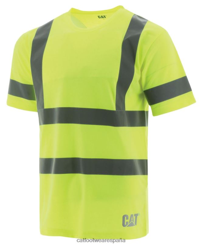 Caterpillar camiseta hivis clase iii amarillo hombres 4JJT8241 | tops y ropa de abrigo