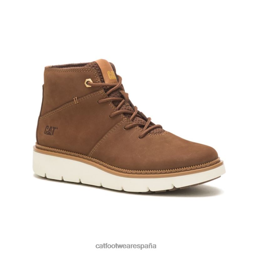 Caterpillar Bota media Chariot con puntera lisa bisonte mujer 4JJT8305 | botas casuales
