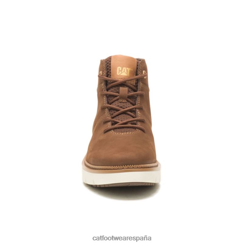 Caterpillar Bota media Chariot con puntera lisa bisonte mujer 4JJT8305 | botas casuales