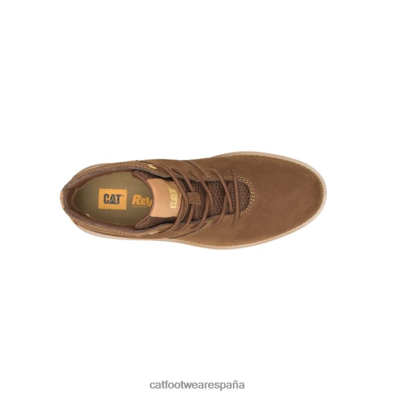 Caterpillar Bota media Chariot con puntera lisa bisonte mujer 4JJT8305 | botas casuales