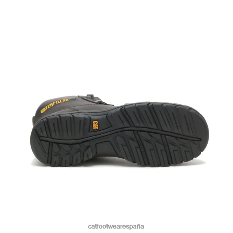 Caterpillar Bota de trabajo con punta de material compuesto resistente al agua y reabsorción negro mujer 4JJT8267 | botas de trabajo