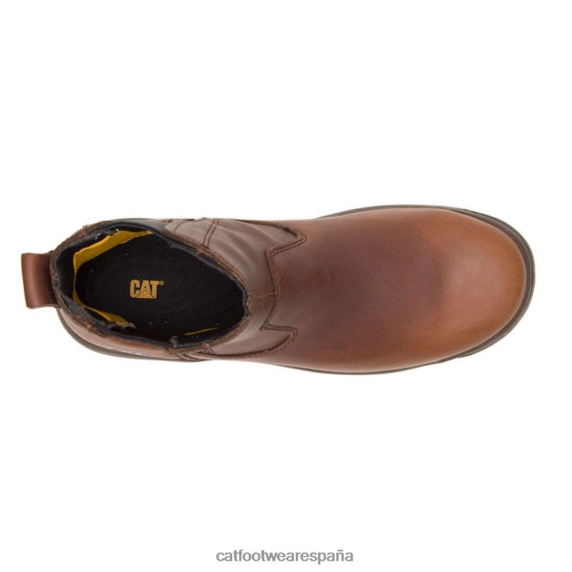 Caterpillar bota de trabajo abbey con punta de acero caramelo de azúcar con mantequilla mujer 4JJT8265 | botas de trabajo