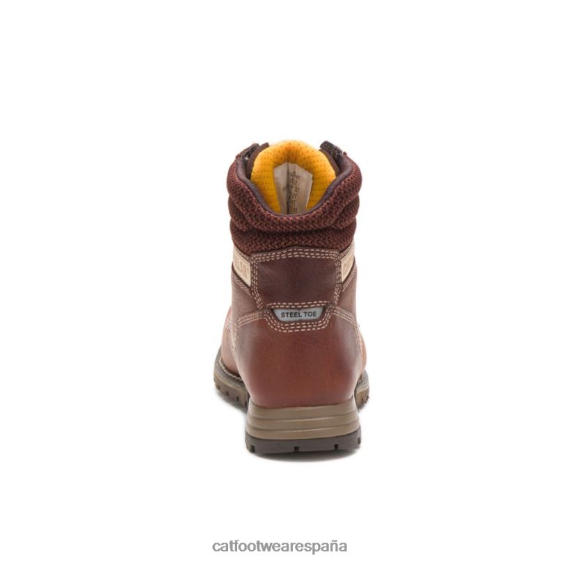 Caterpillar bota de trabajo con puntera de acero de cachemira de 6\" leonado mujer 4JJT8279 | botas de trabajo