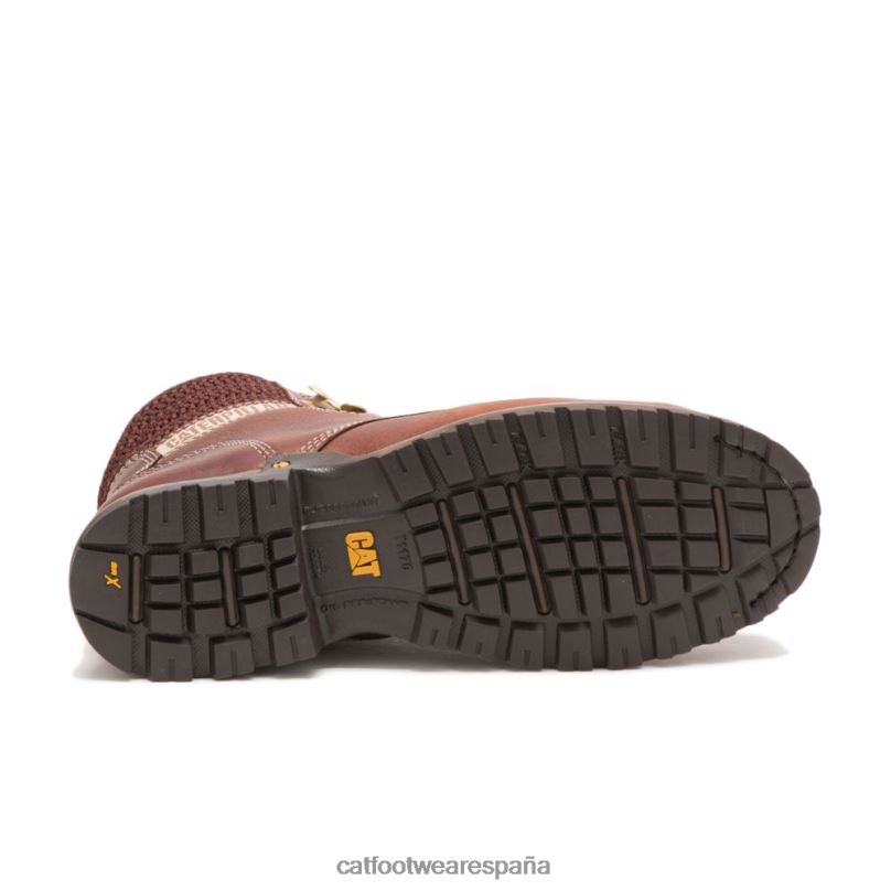Caterpillar bota de trabajo con puntera de acero de cachemira de 6\" leonado mujer 4JJT8279 | botas de trabajo