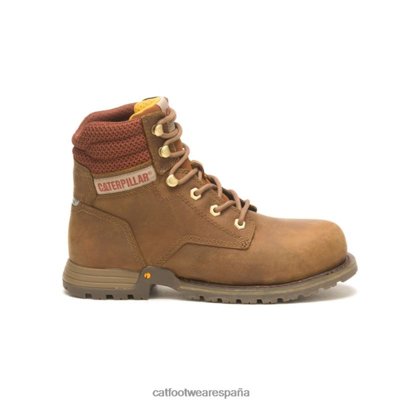 Caterpillar bota de trabajo con puntera de acero de cachemira de 6" pirámide mujer 4JJT8278 | botas de trabajo