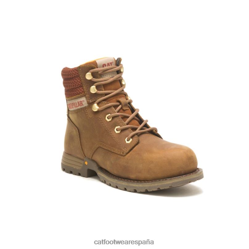 Caterpillar bota de trabajo con puntera de acero de cachemira de 6\" pirámide mujer 4JJT8278 | botas de trabajo