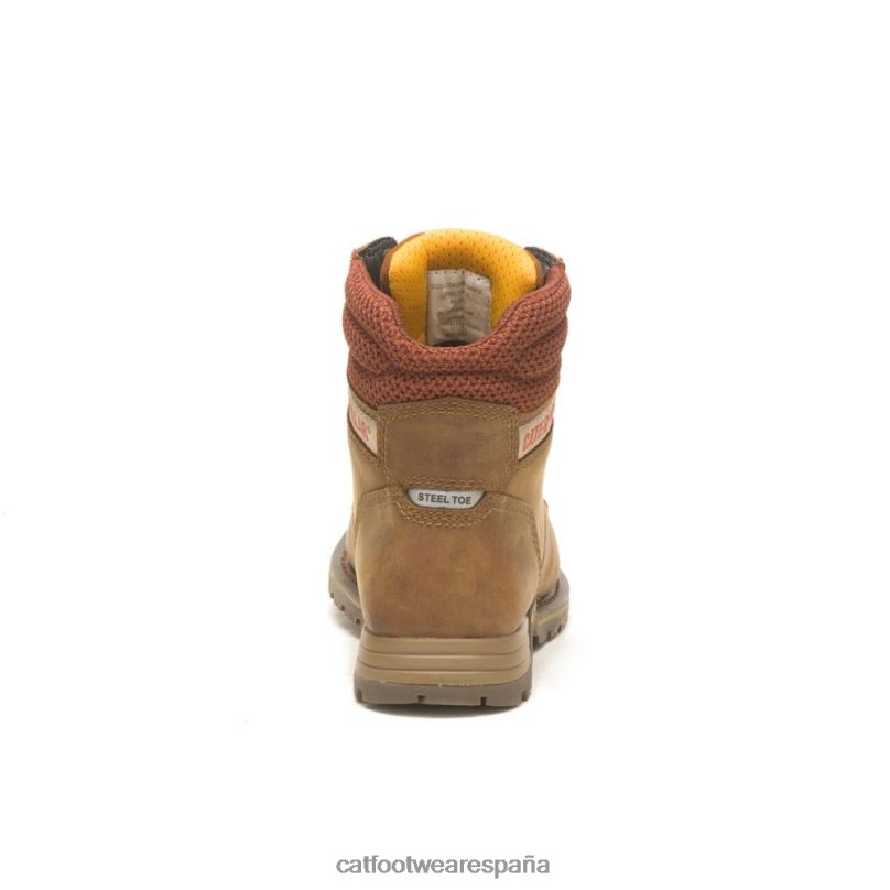 Caterpillar bota de trabajo con puntera de acero de cachemira de 6\" pirámide mujer 4JJT8278 | botas de trabajo