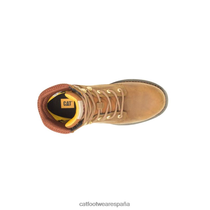 Caterpillar bota de trabajo con puntera de acero de cachemira de 6\" pirámide mujer 4JJT8278 | botas de trabajo