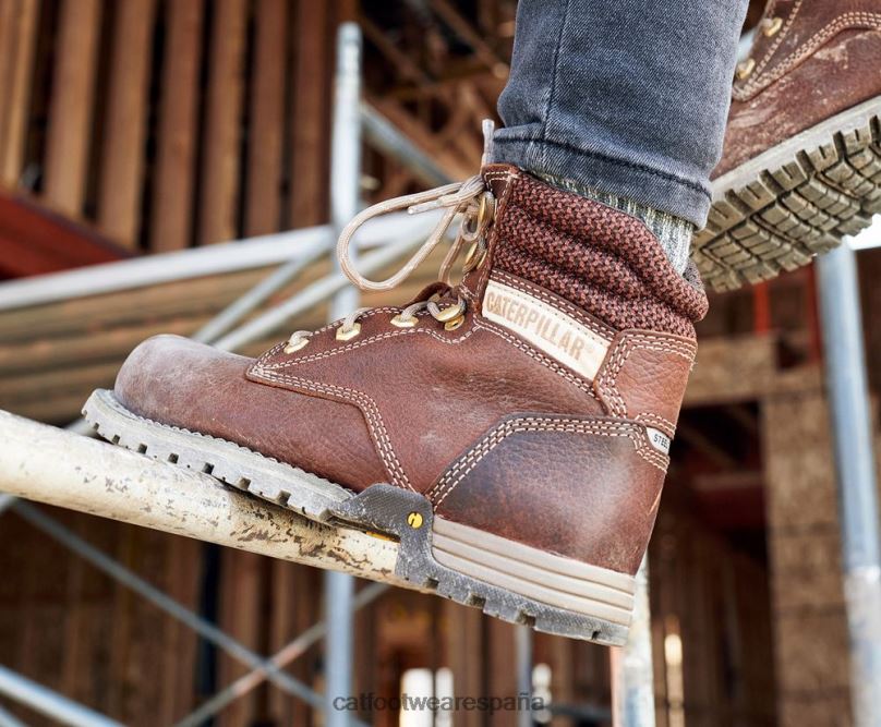 Caterpillar bota de trabajo con puntera de acero de cachemira de 6\" pirámide mujer 4JJT8278 | botas de trabajo