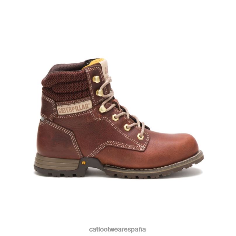 Caterpillar bota de trabajo de cachemira de 6" leonado mujer 4JJT8274 | botas de trabajo