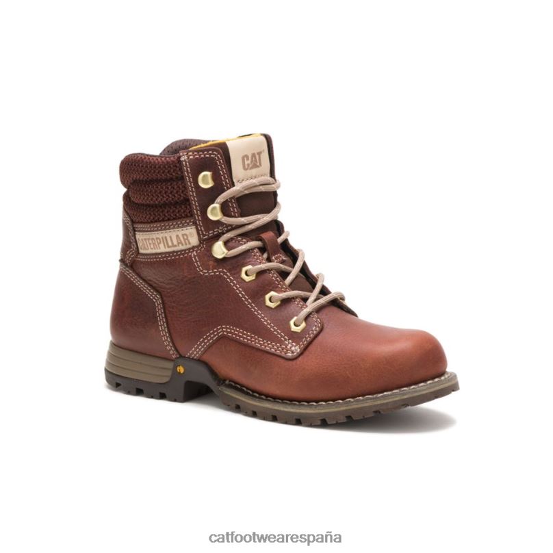 Caterpillar bota de trabajo de cachemira de 6\" leonado mujer 4JJT8274 | botas de trabajo