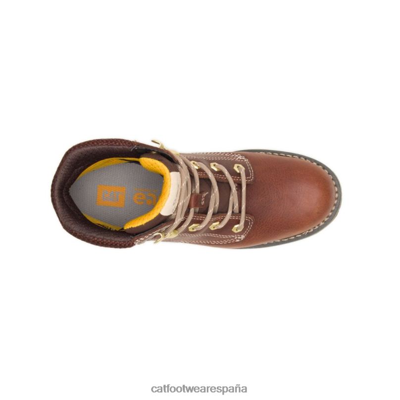 Caterpillar bota de trabajo de cachemira de 6\" leonado mujer 4JJT8274 | botas de trabajo