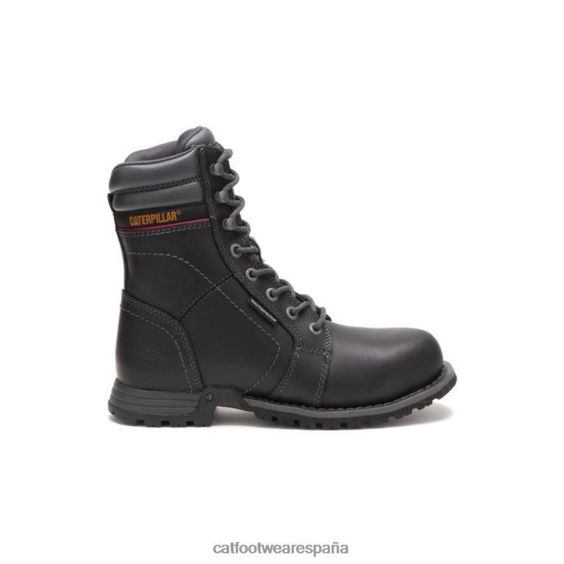 Caterpillar bota de trabajo impermeable con punta de acero echo negro mujer 4JJT8262 | botas de trabajo