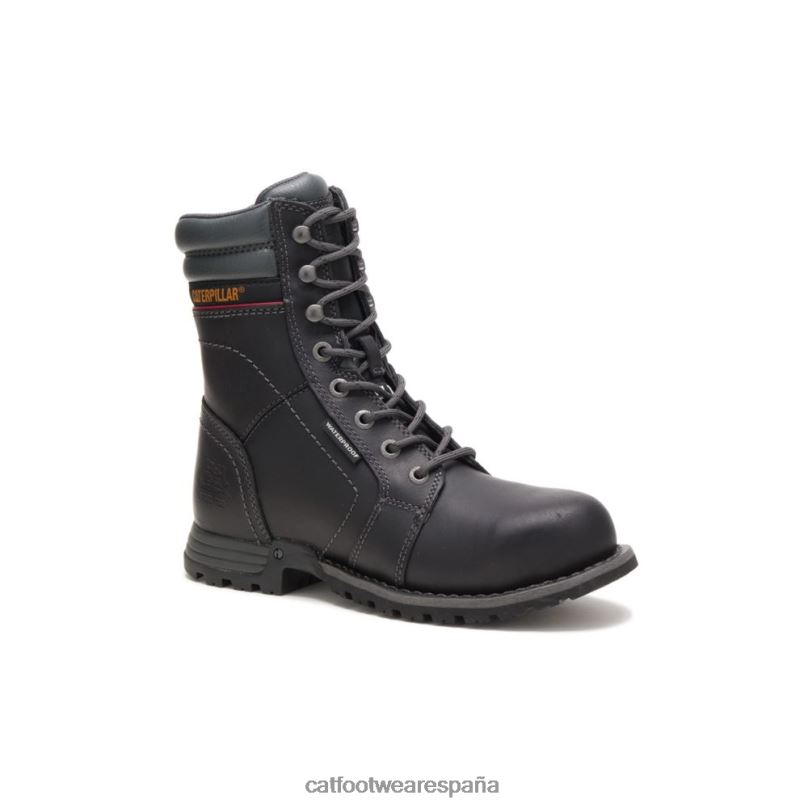 Caterpillar bota de trabajo impermeable con punta de acero echo negro mujer 4JJT8262 | botas de trabajo