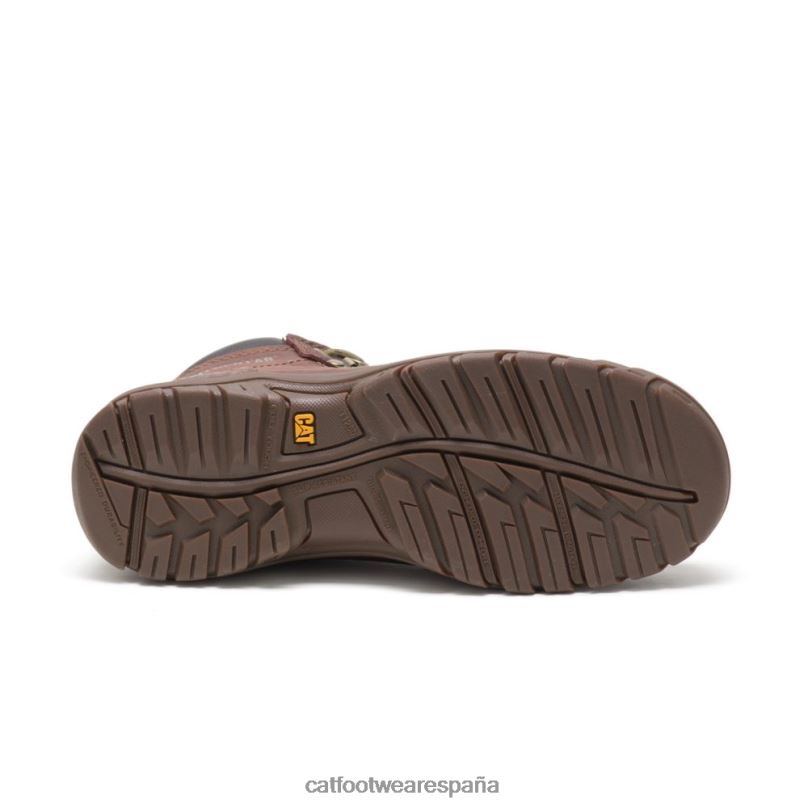 Caterpillar bota de trabajo impermeable con punta de acero mae cacao mujer 4JJT8277 | botas de trabajo