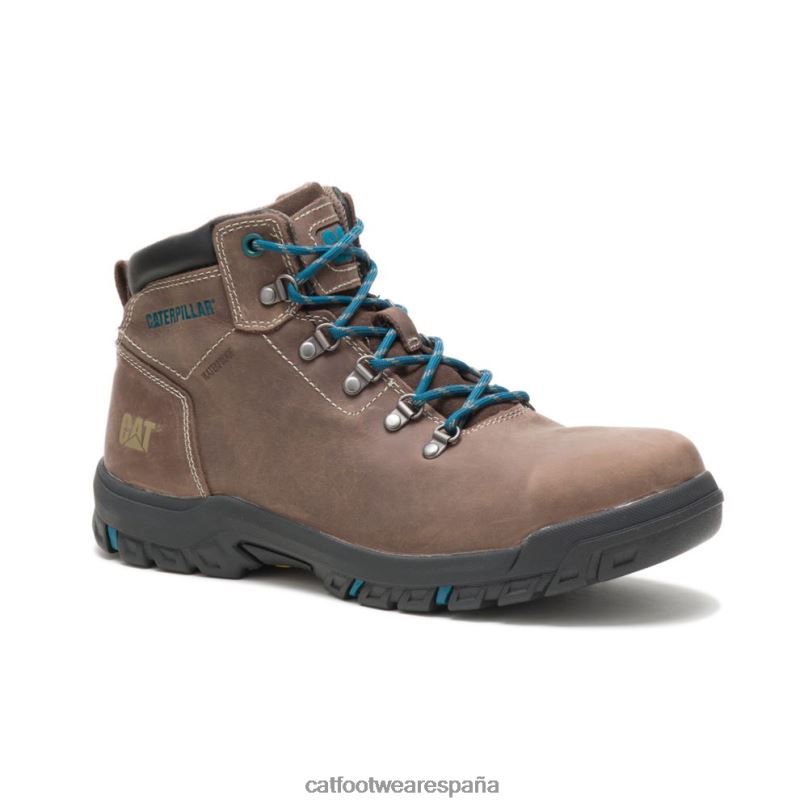Caterpillar bota de trabajo impermeable con punta de acero mae hoja de laurel mujer 4JJT8275 | botas de trabajo