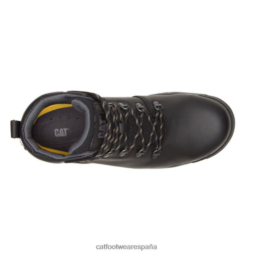 Caterpillar bota de trabajo impermeable con punta de acero mae negro mujer 4JJT8276 | botas de trabajo