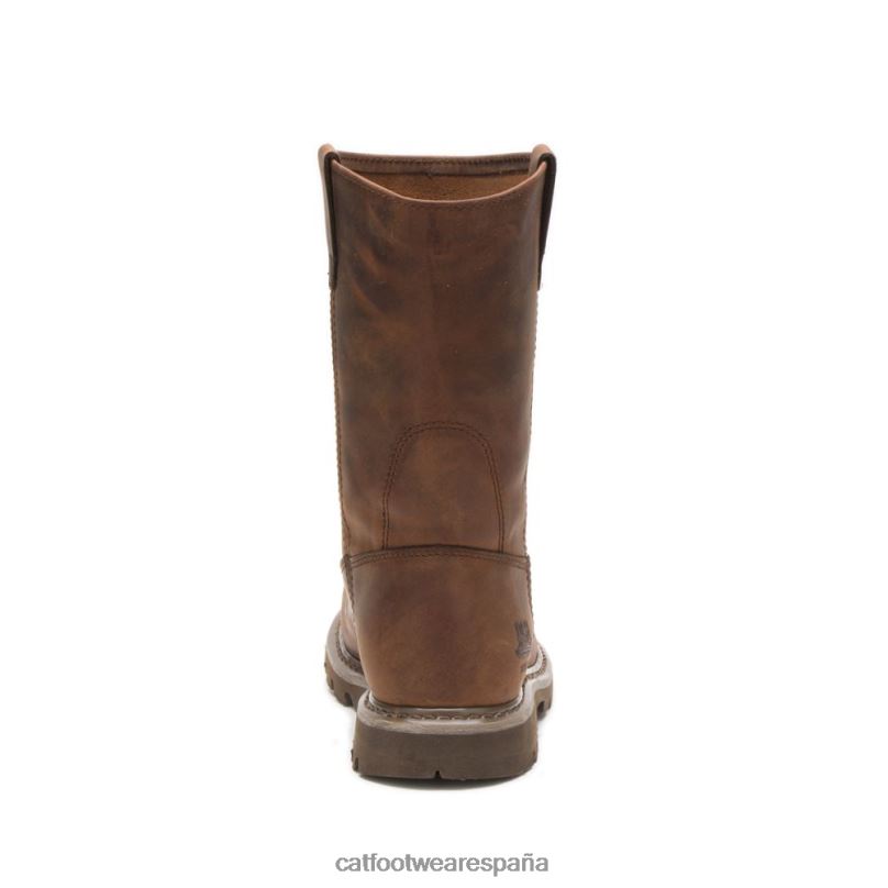 Caterpillar bota de trabajo revolver con punta de acero beige obscuro mujer 4JJT8272 | botas de trabajo