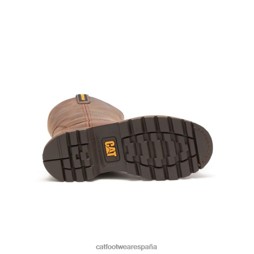 Caterpillar bota de trabajo revolver con punta de acero beige obscuro mujer 4JJT8272 | botas de trabajo