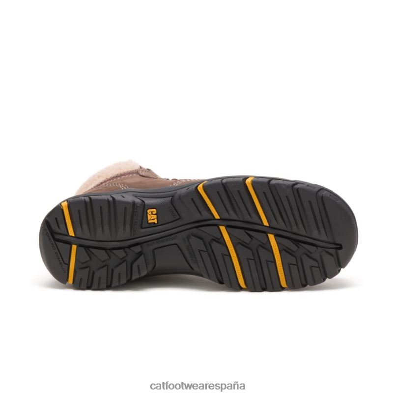 Caterpillar bota de trabajo tess con punta de acero chocolate mujer 4JJT8271 | botas de trabajo
