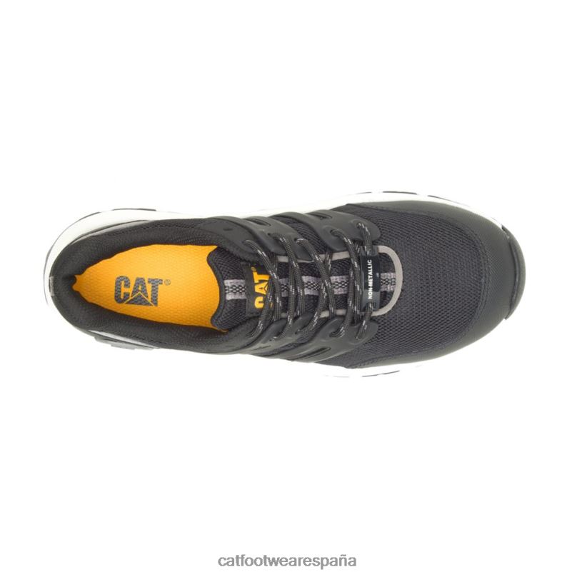 Caterpillar Zapato de trabajo con punta de material compuesto aerodinámico 2.0 carbón negro/medio mujer 4JJT8297 | zapatos de trabajo