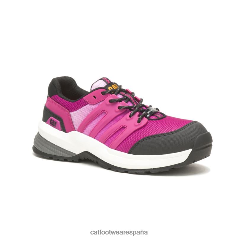 Caterpillar Zapato de trabajo con punta de material compuesto aerodinámico 2.0 fiesta fucsia mujer 4JJT8298 | zapatos de trabajo