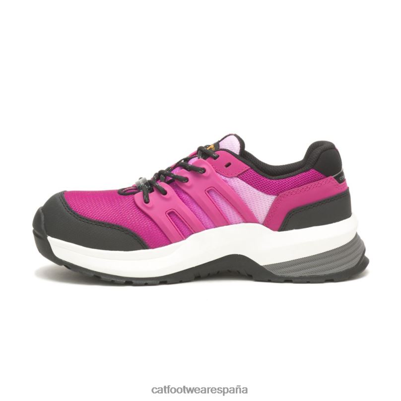 Caterpillar Zapato de trabajo con punta de material compuesto aerodinámico 2.0 fiesta fucsia mujer 4JJT8298 | zapatos de trabajo