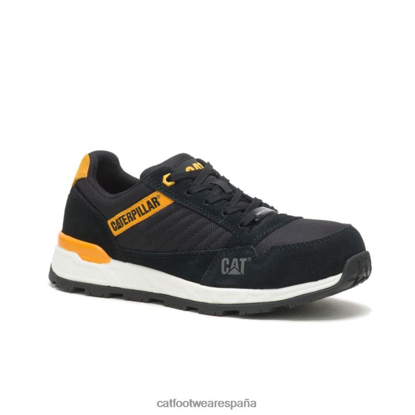 Caterpillar zapato de trabajo con punta de material compuesto venward negro/amarillo gato mujer 4JJT8294 | zapatos de trabajo