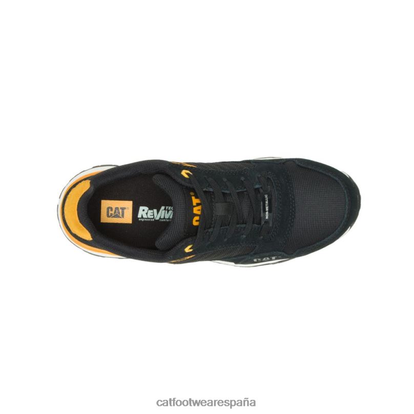Caterpillar zapato de trabajo con punta de material compuesto venward negro/amarillo gato mujer 4JJT8294 | zapatos de trabajo