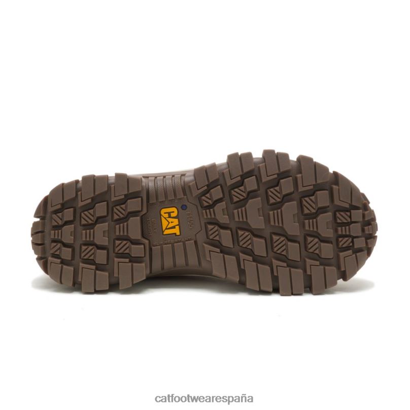 Caterpillar zapato de trabajo invasor con punta de acero azúcar moreno/bronceado mujer 4JJT8286 | zapatos de trabajo