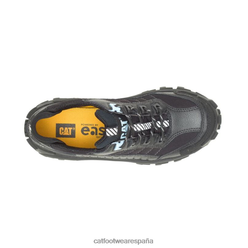 Caterpillar zapato de trabajo invasor con punta de acero negro/azul claro mujer 4JJT8288 | zapatos de trabajo