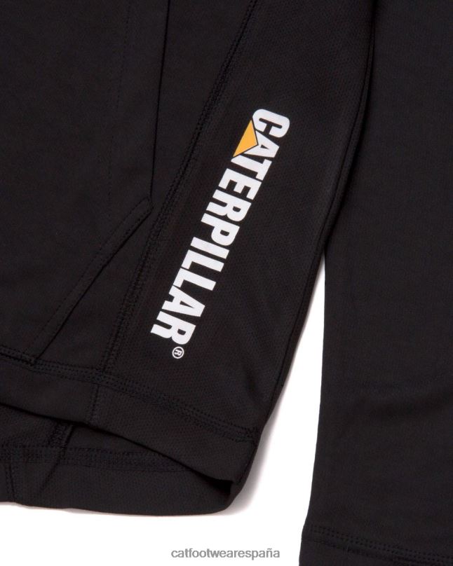Caterpillar coolmax ligero sudadera con capucha negro mujer 4JJT8323 | tops y ropa de abrigo